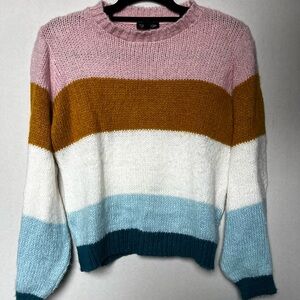 Soft Topshop Colorblock Sweater
